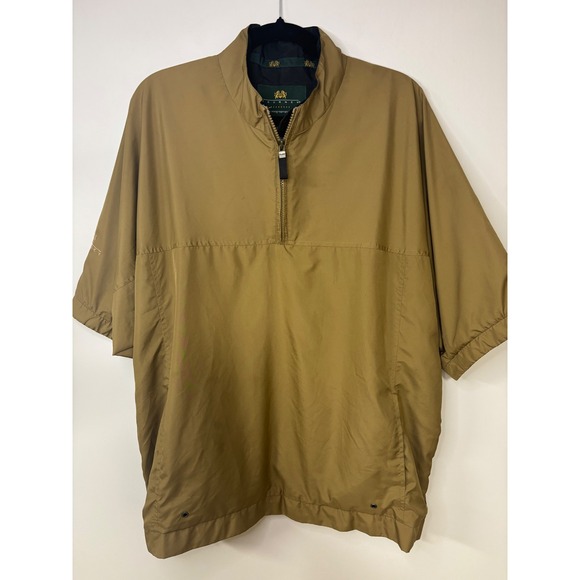 MacGregor Tourney Golf Windbreaker Pullover Short Sleeve Mens Large - Picture 1 of 9